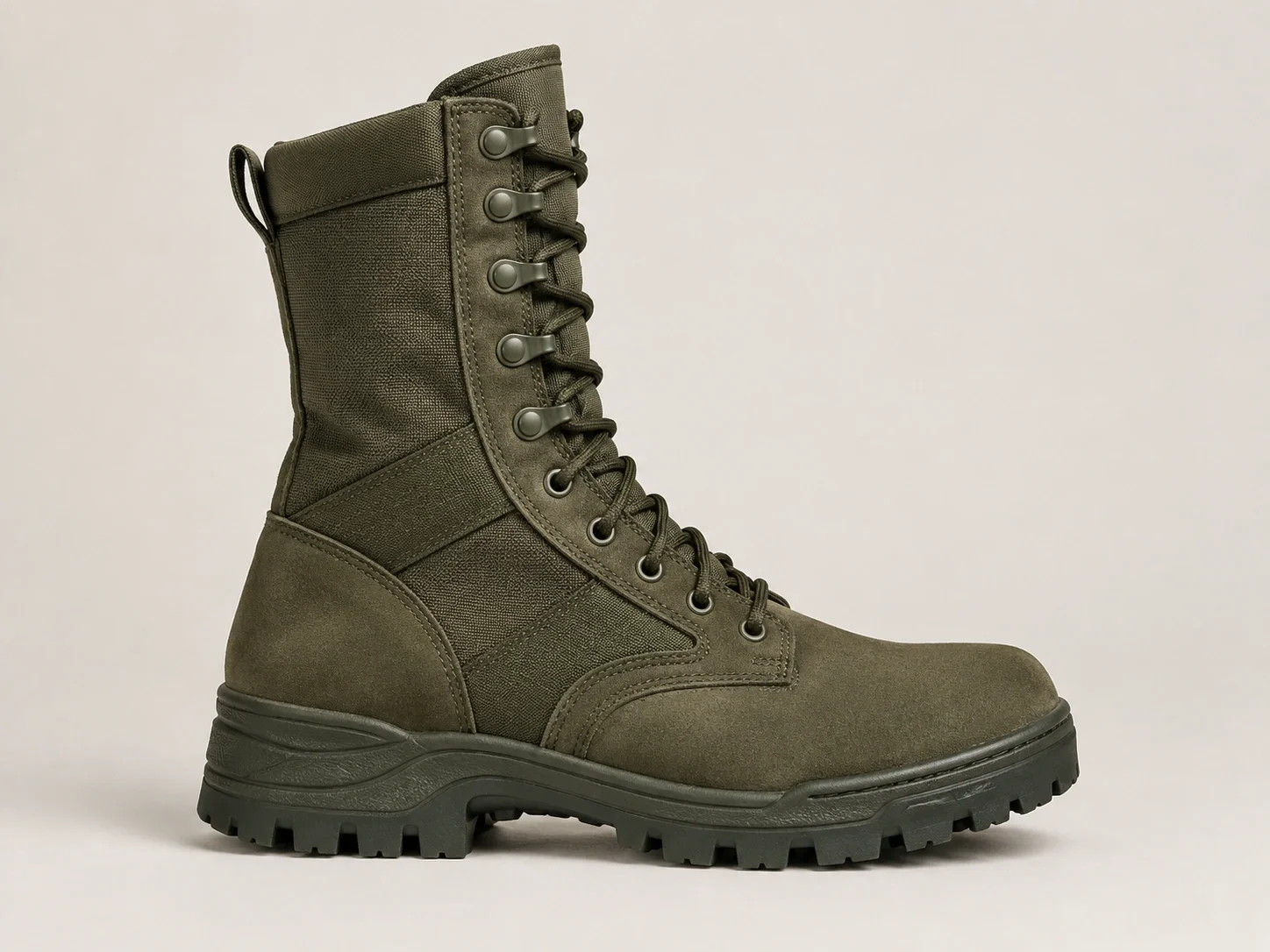 Combat Boots - Military-inspired rugged footwear