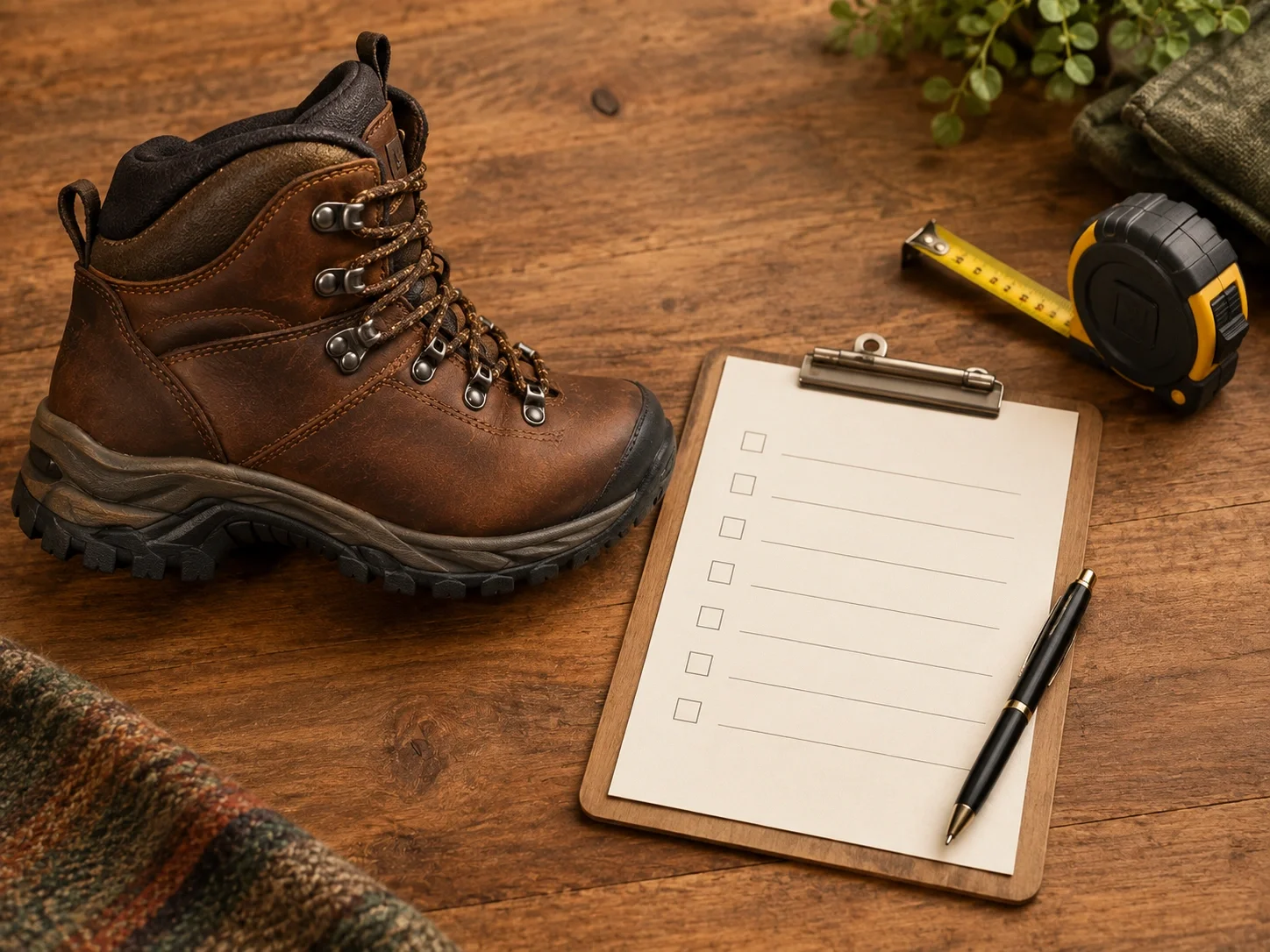 First Boot Checklist - Essential buying checklist for new boots