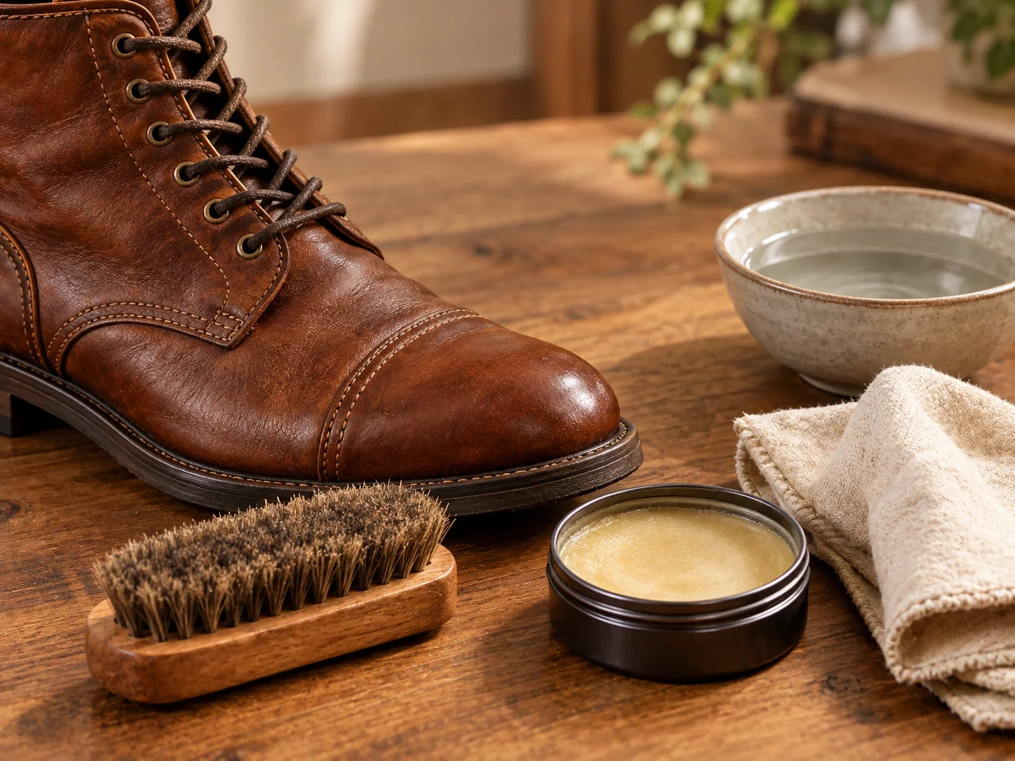 Leather Boot Care - Cleaning and conditioning guide