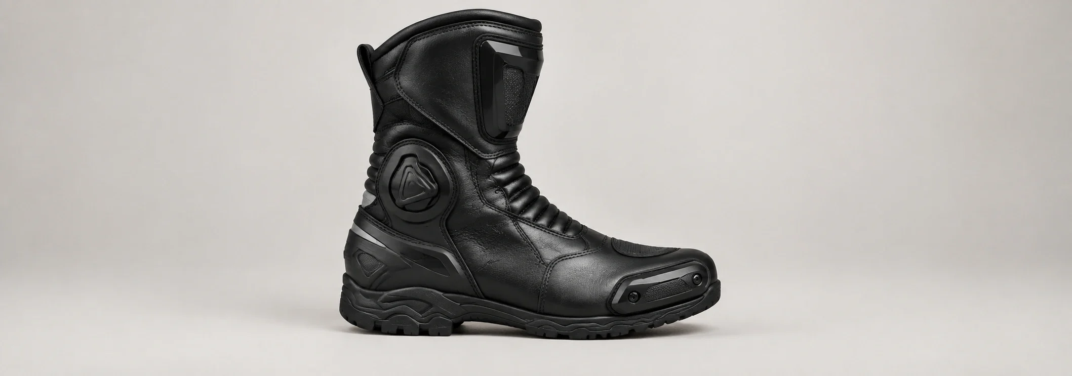 Motorcycle boots - reinforced protection for riders