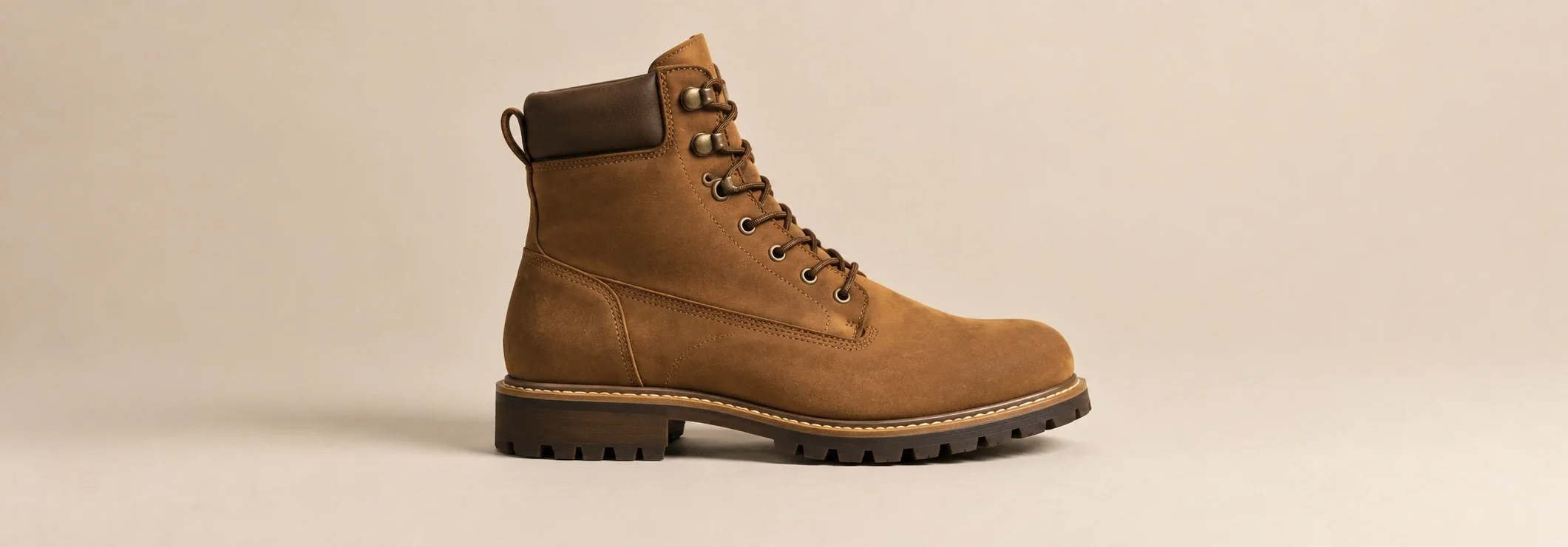 Nubuck boots - velvet-like finish with durability